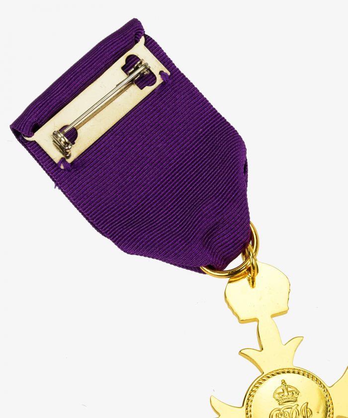 Order of the British Empire Cross of the officers Civil Department in Gold